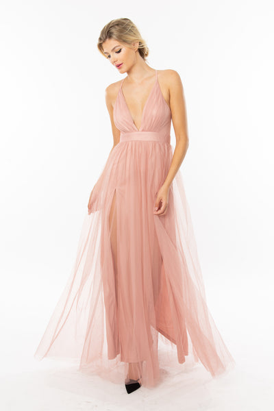 pink fall dress Sunrise Soiree Pink Floral Flutter Sleeve Midi Dress