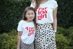 Fearless Girl Youth Graphic Tee - White
