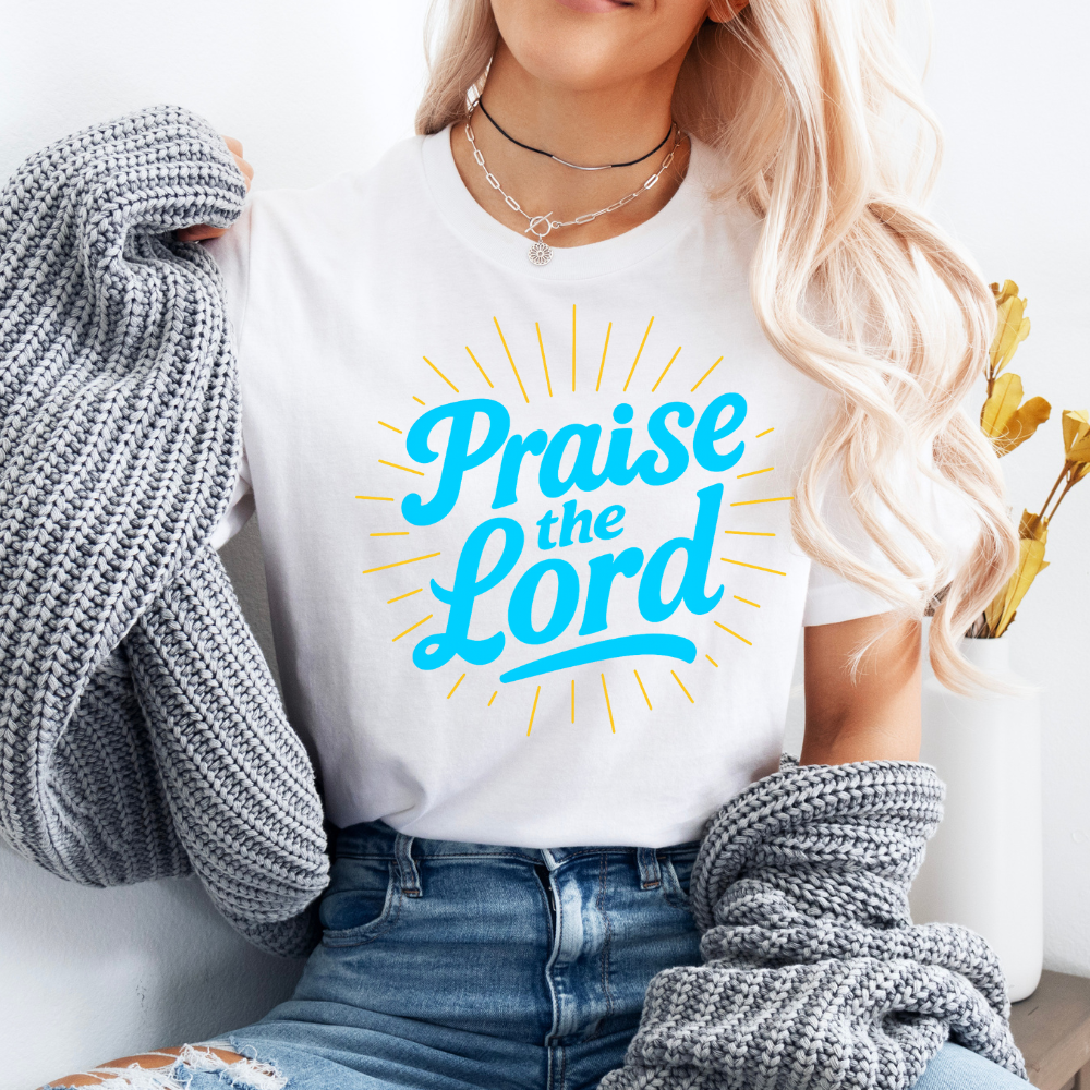 Praise the Lord Graphic Tee - Unisex Christian Shirt