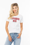 Empower Her Feminist Graphic Tee - White