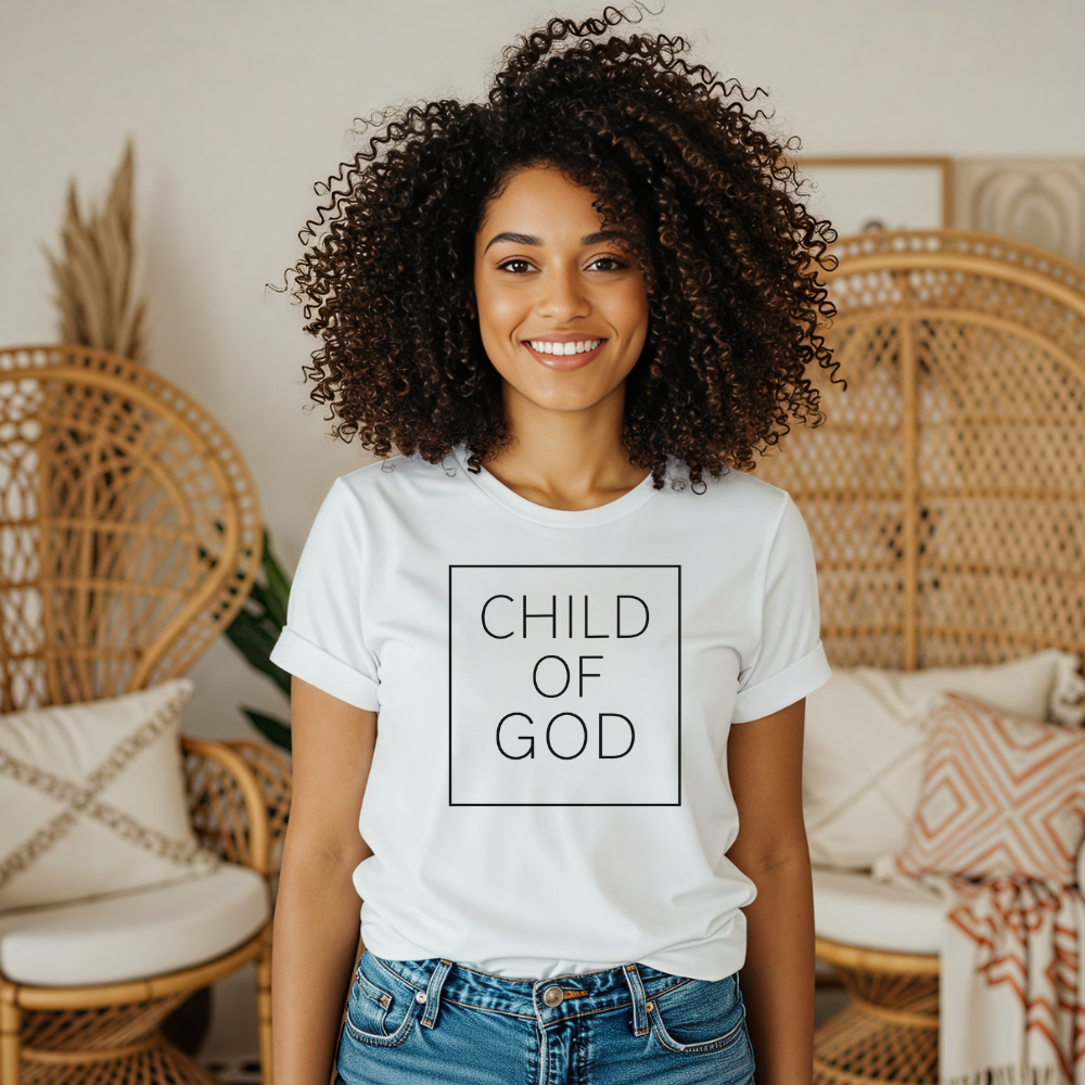 Child of God Minimalist Christian Tee - Unisex