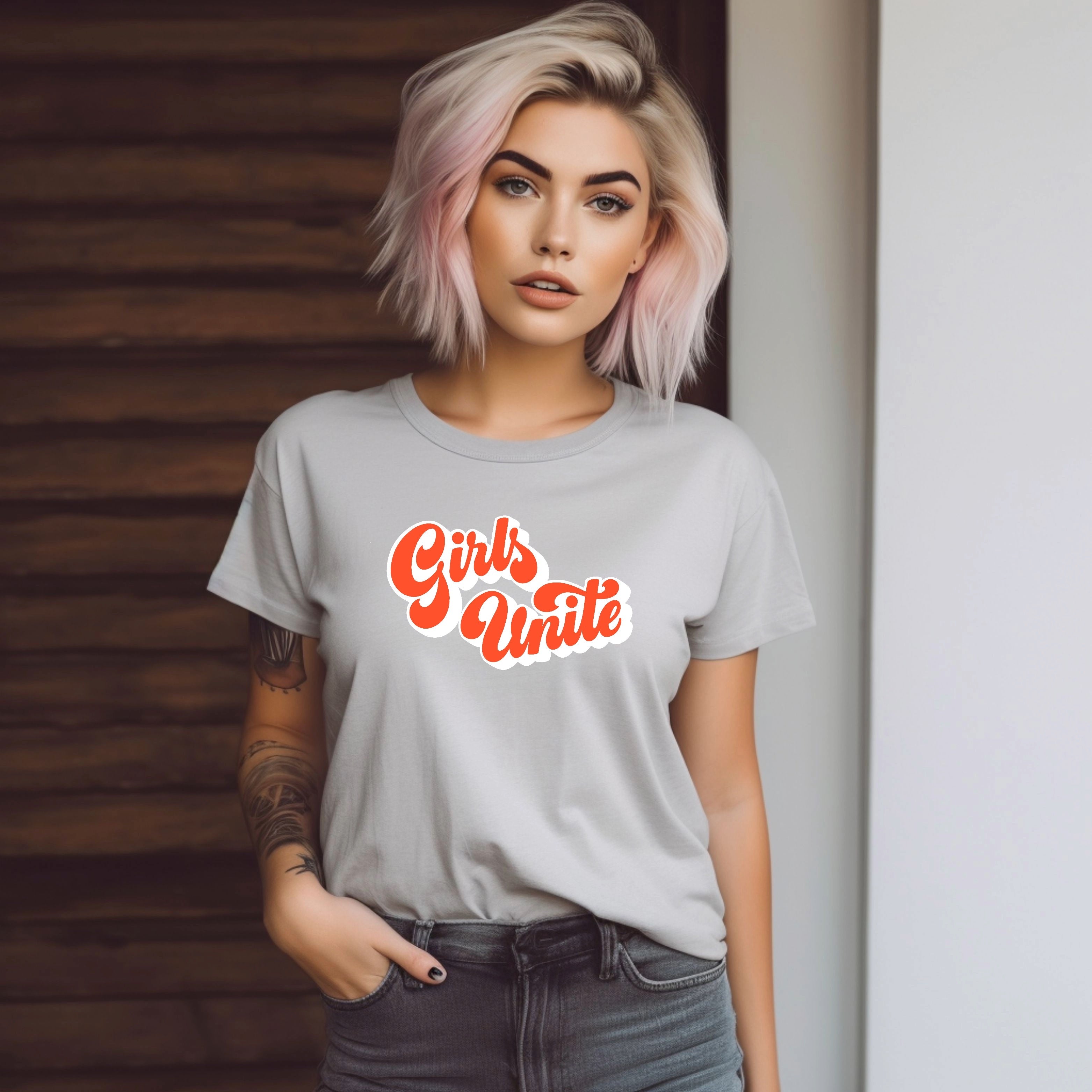 *NEW - Girls Unite Women's Graphic Tee