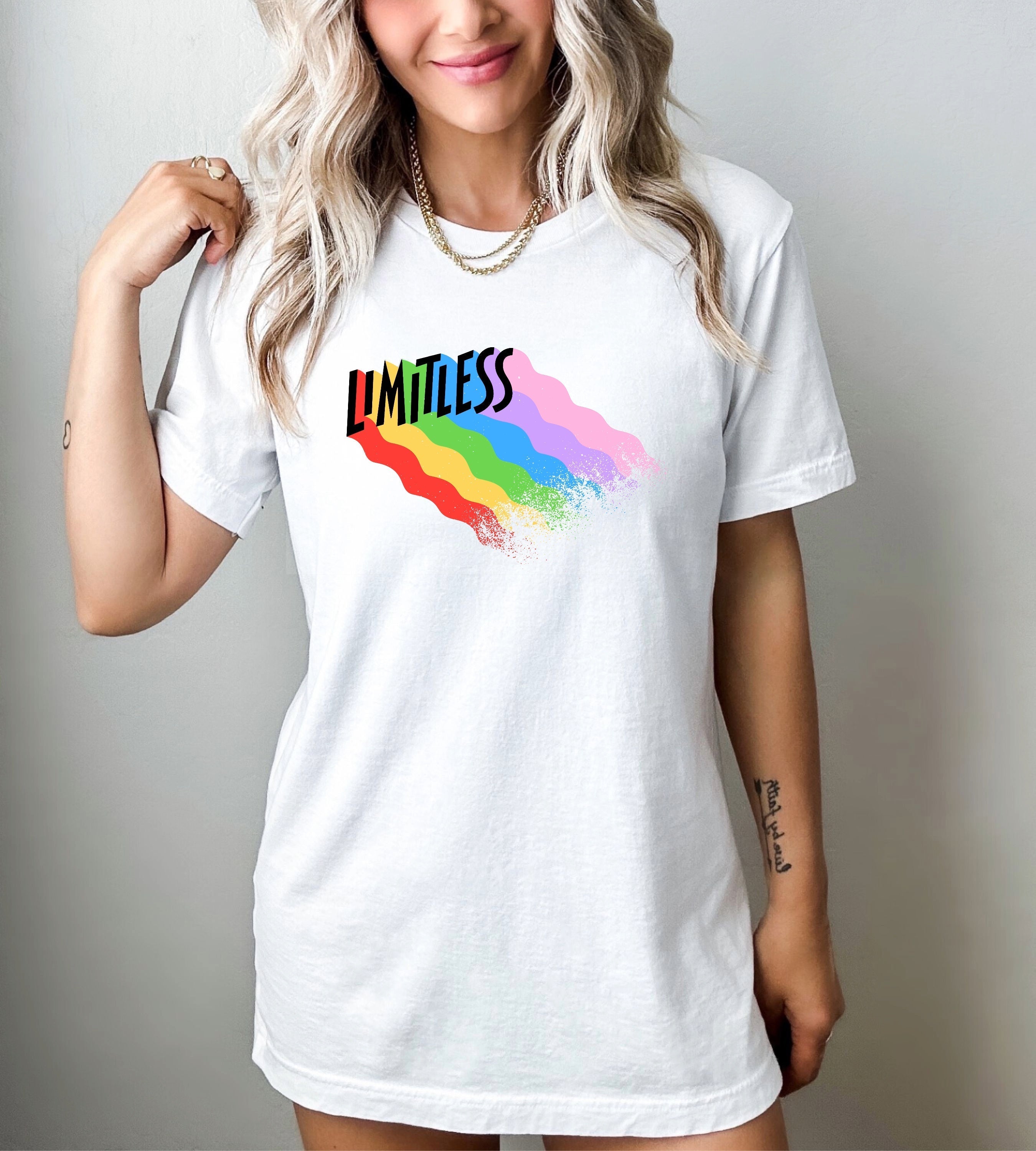 *NEW - Limitless Rainbow Women's Graphic Tee