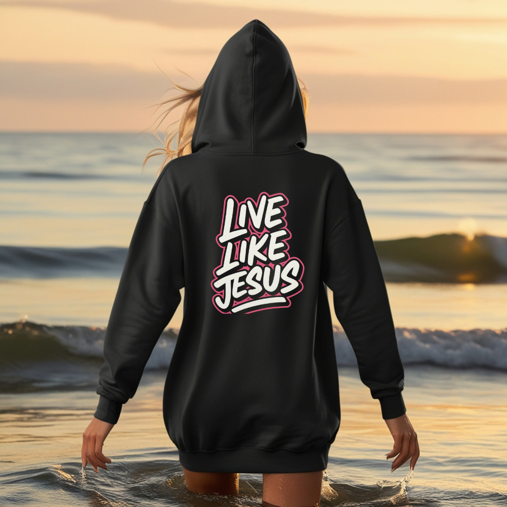Live Like Jesus Zip Hoodie