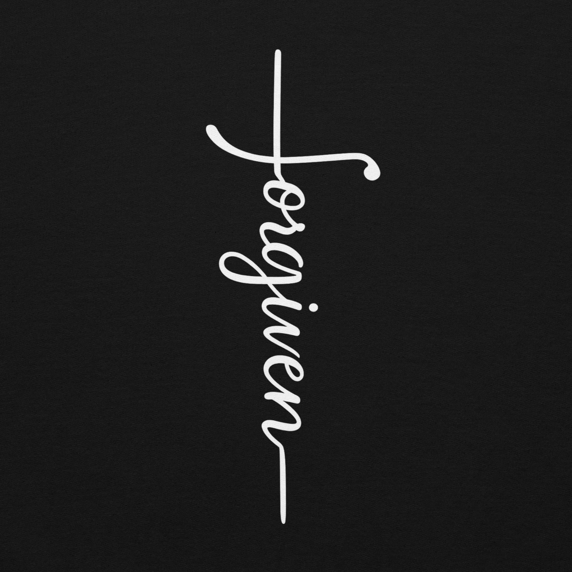 Forgiven Minimalist Christian Hoodie