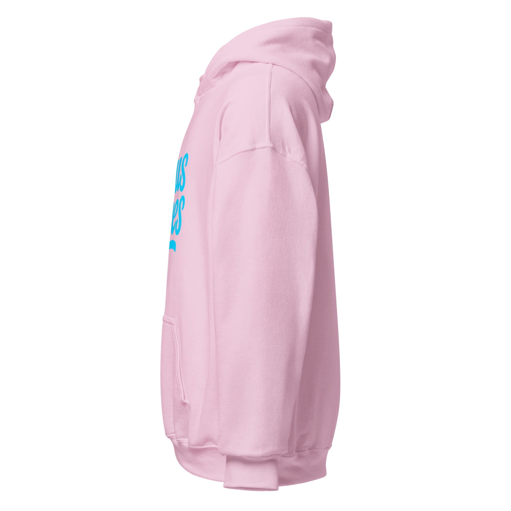 Jesus Saves Pink and Turquoise Christian Hoodie