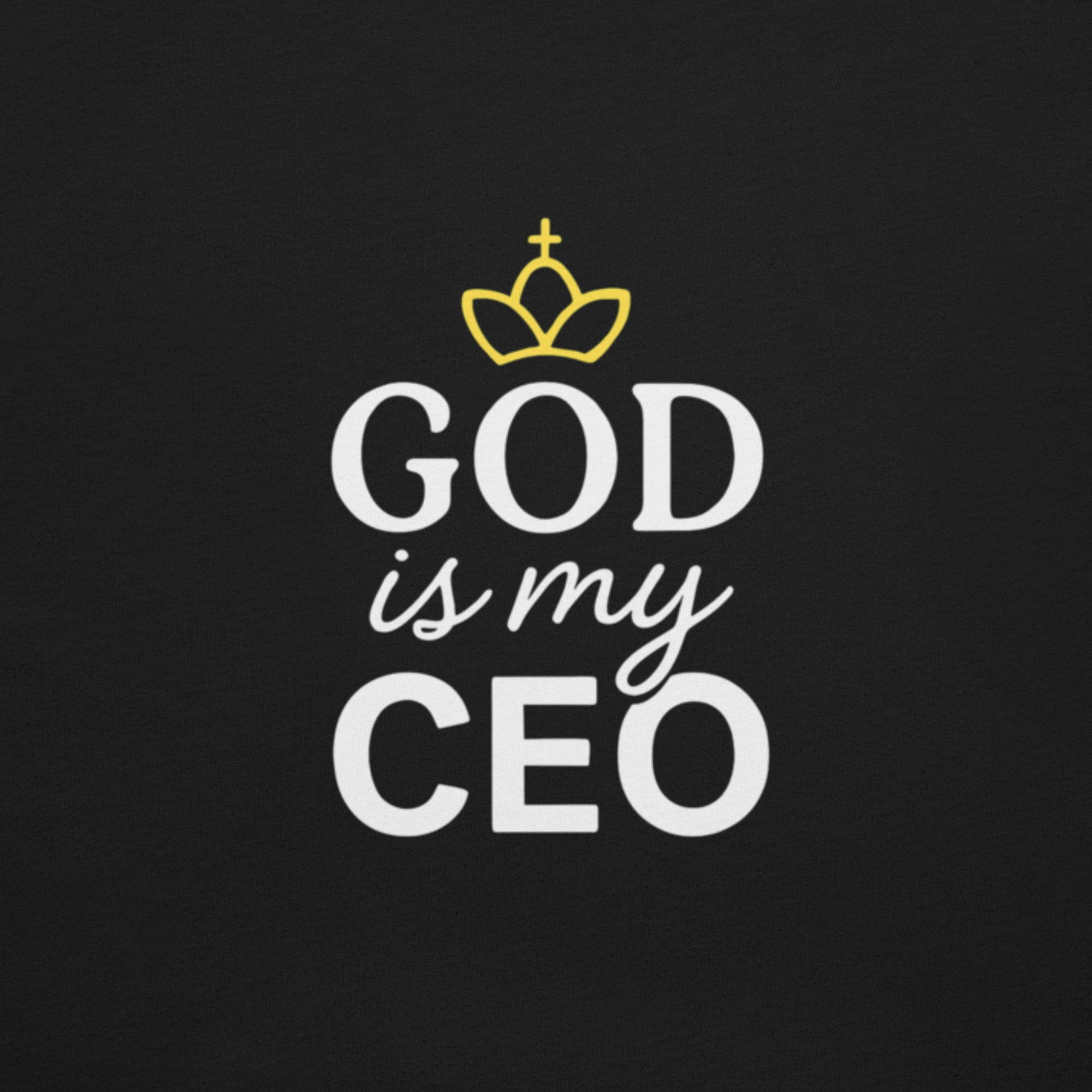 God is My CEO Christian Tee