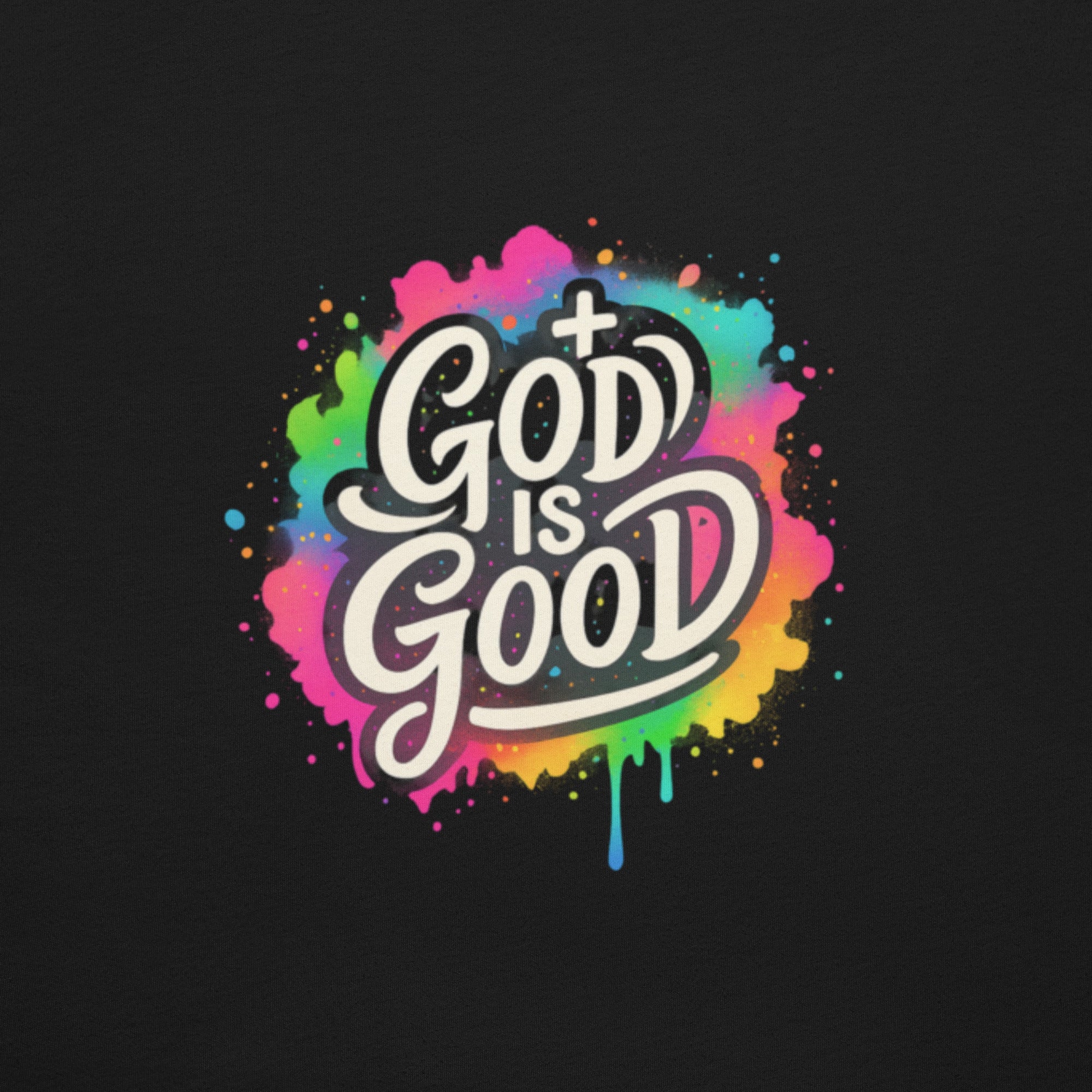 God is Good Tee - Vibrant Christian Shirt
