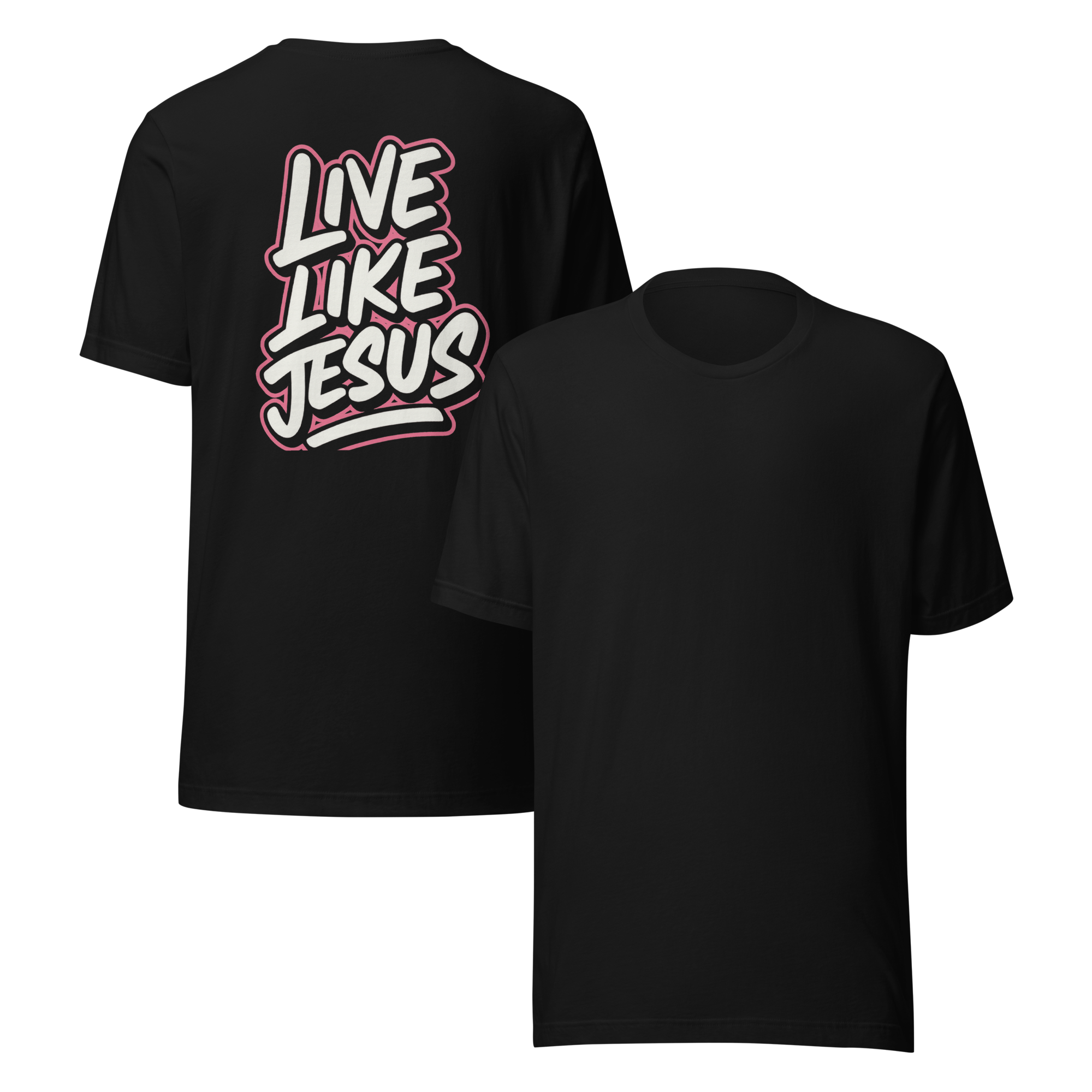Live Like Jesus Graphic Tee - Unisex Christian Shirt