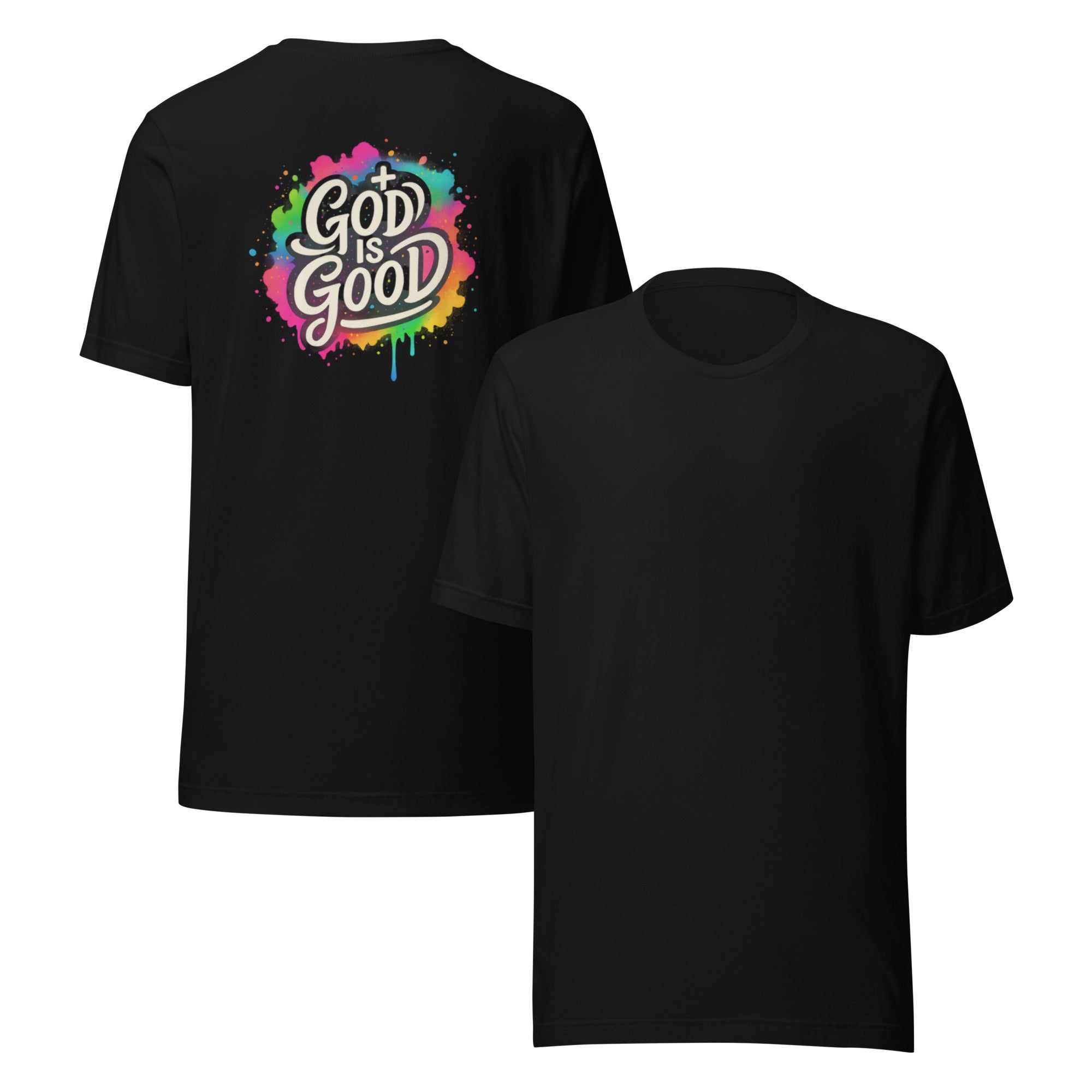 God is Good Tee - Vibrant Christian Shirt