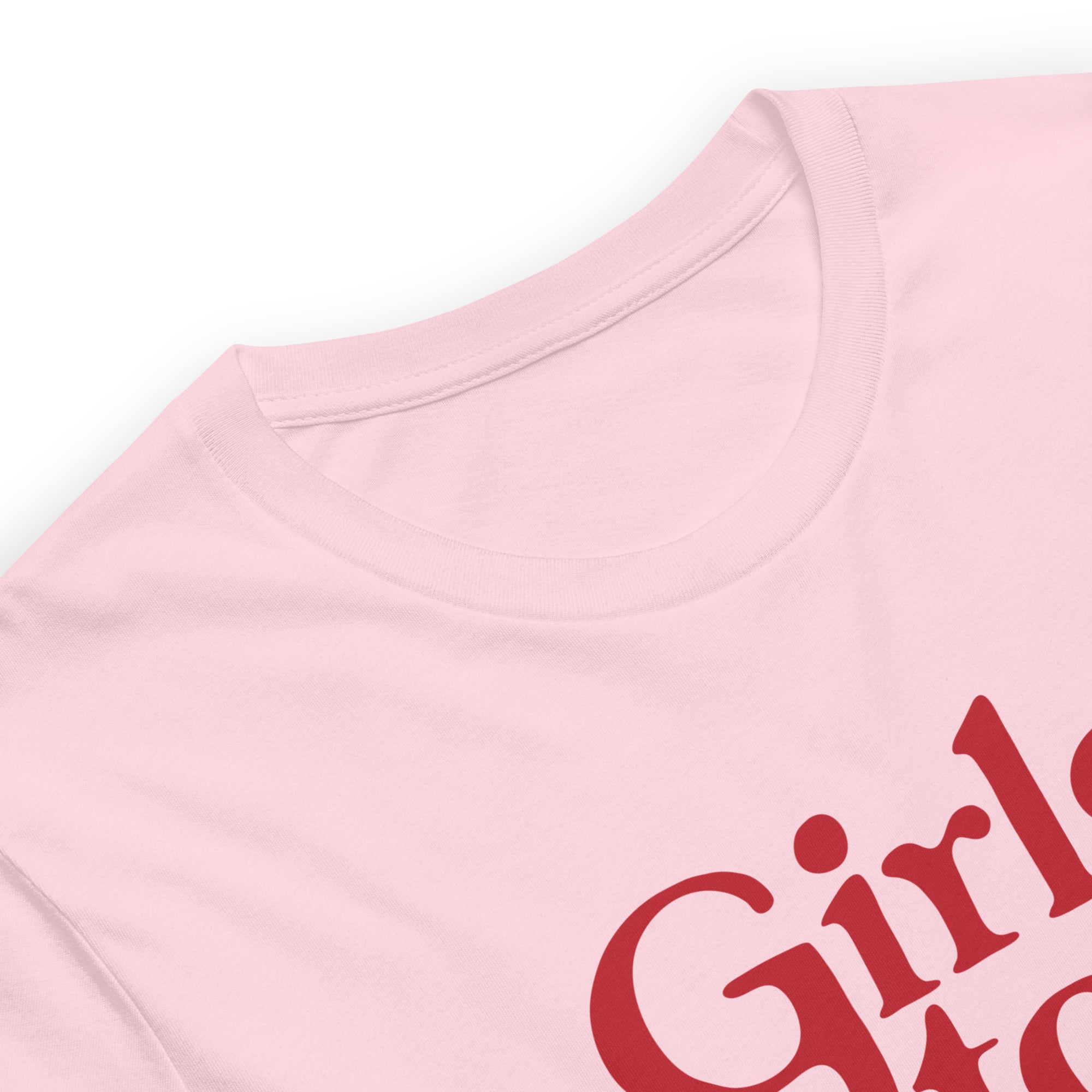 Girls to the Front Women's Graphic Tee - Pink and Red