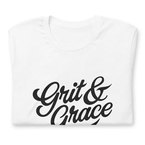 Grit & Grace Women's Graphic Tee - White