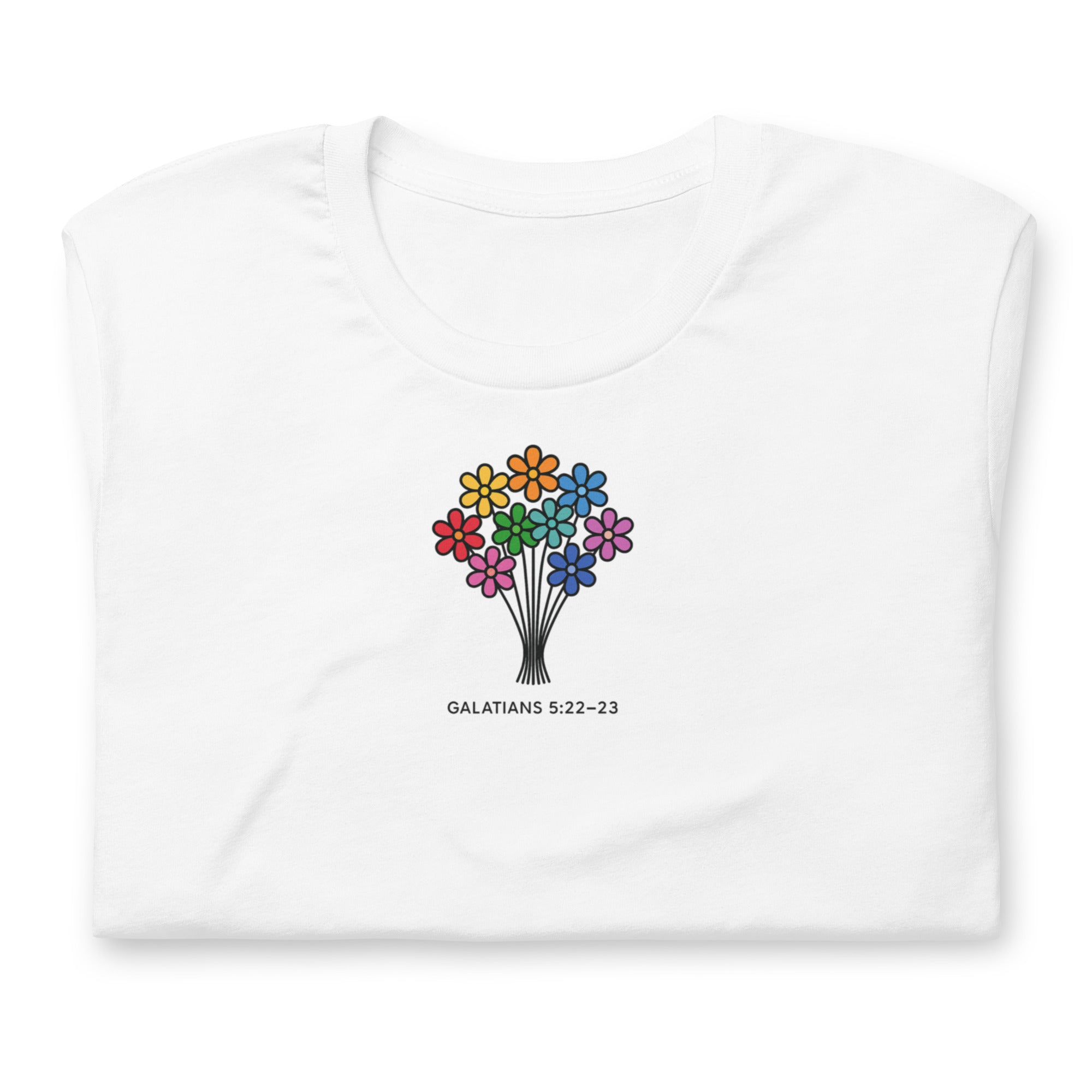 Galatians 5:22–23 Fruit of the Spirit Minimalist Bible Verse Tee
