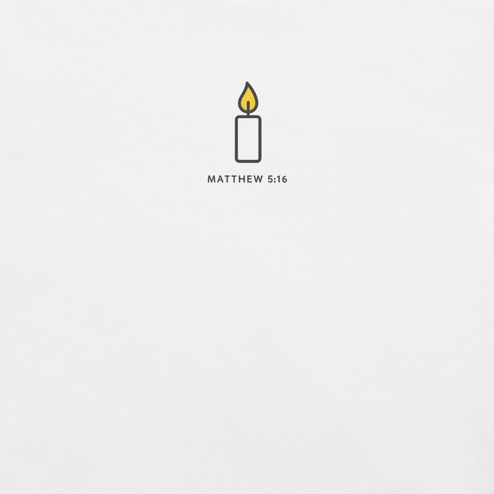 Matthew 5:16 Minimalist Graphic Tee - Unisex