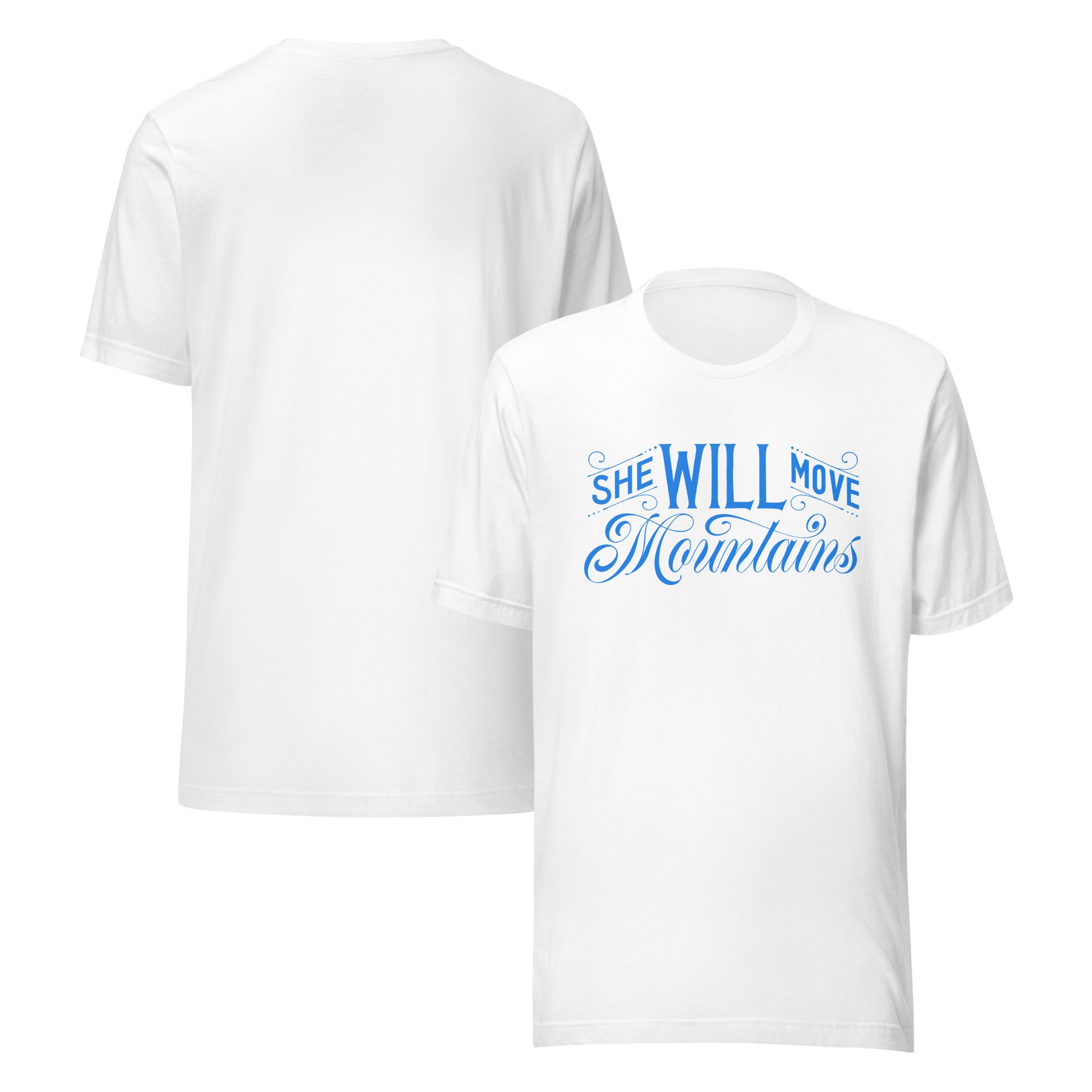 She Will Move Mountains Women's Graphic Tee