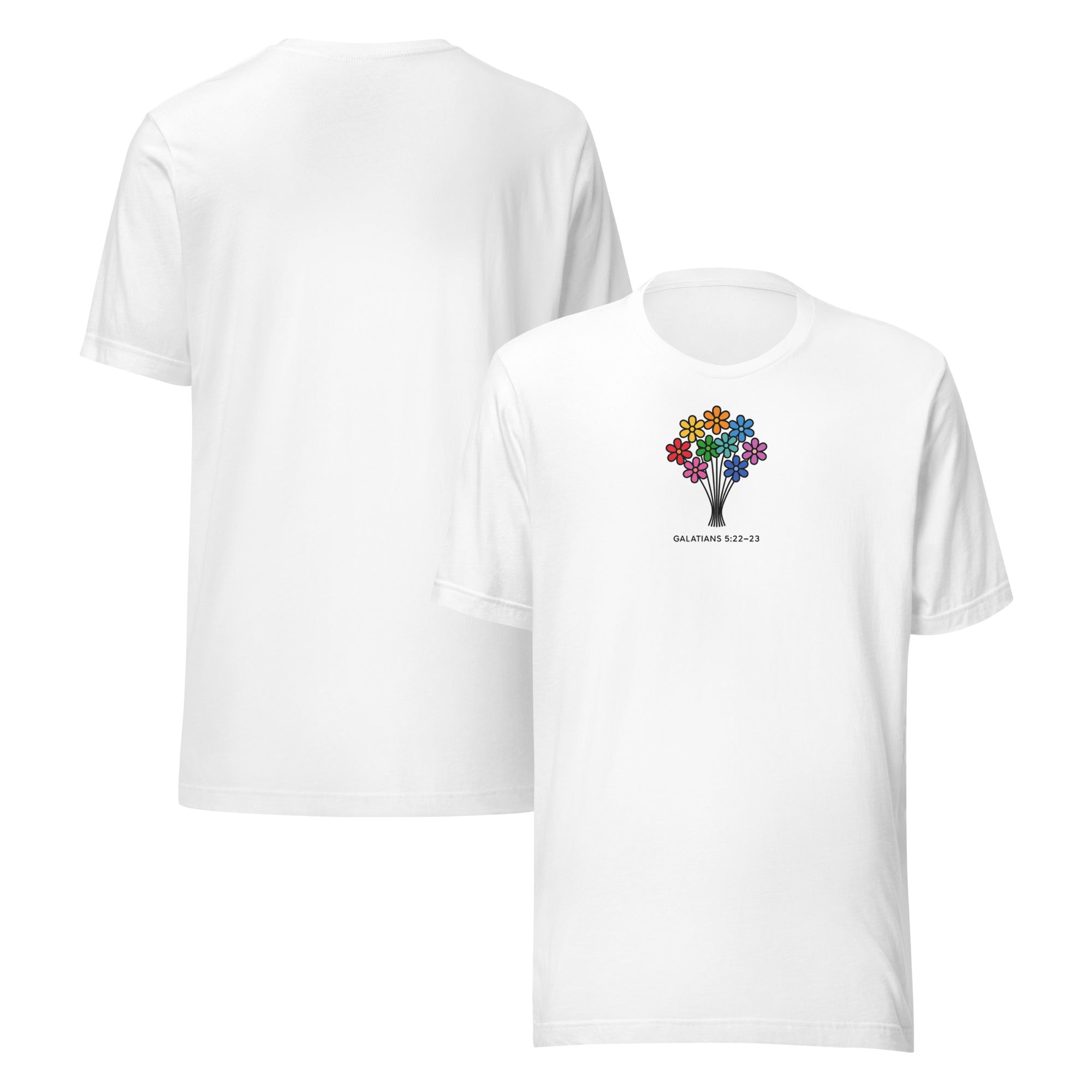 Galatians 5:22–23 Fruit of the Spirit Minimalist Bible Verse Tee