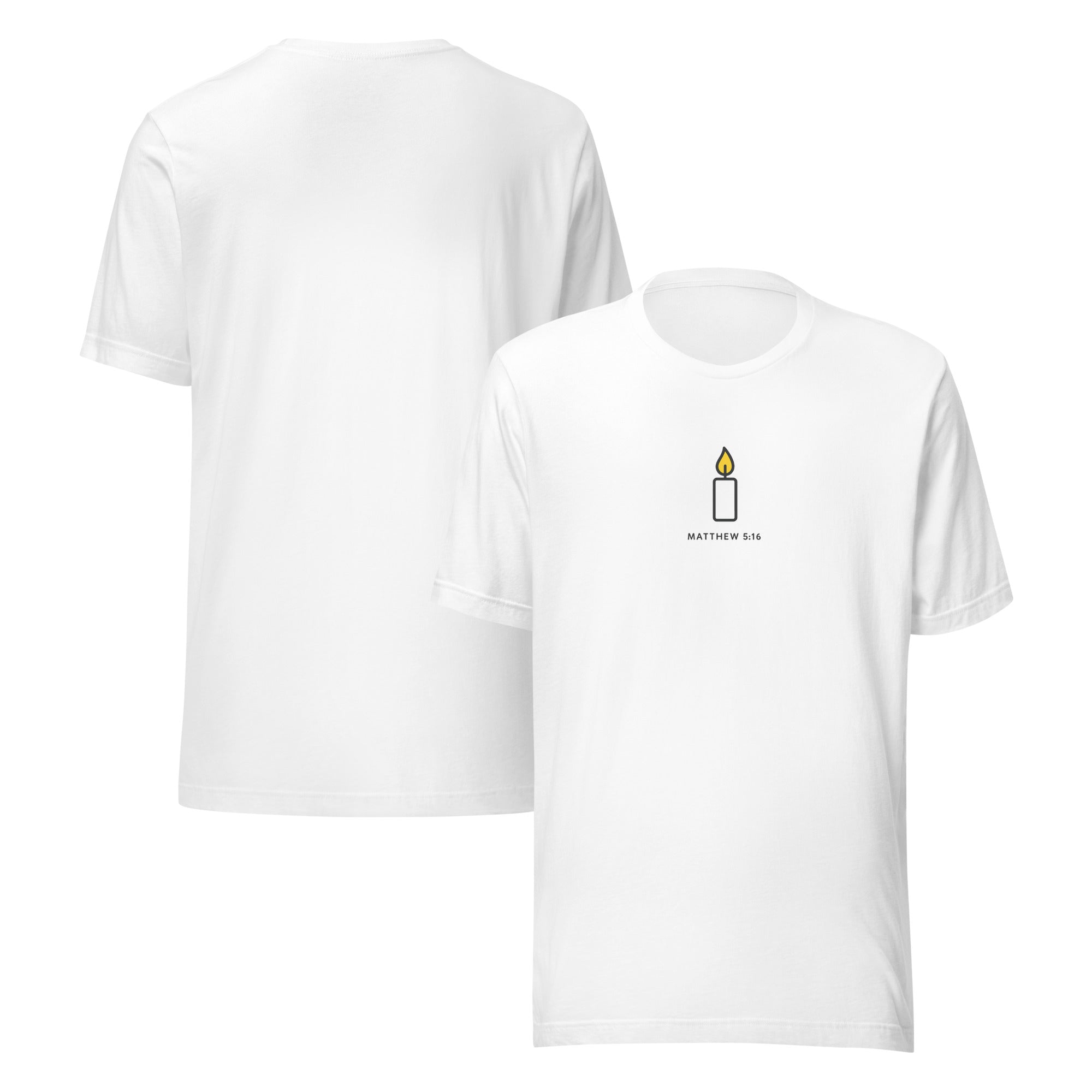Matthew 5:16 Minimalist Graphic Tee - Unisex