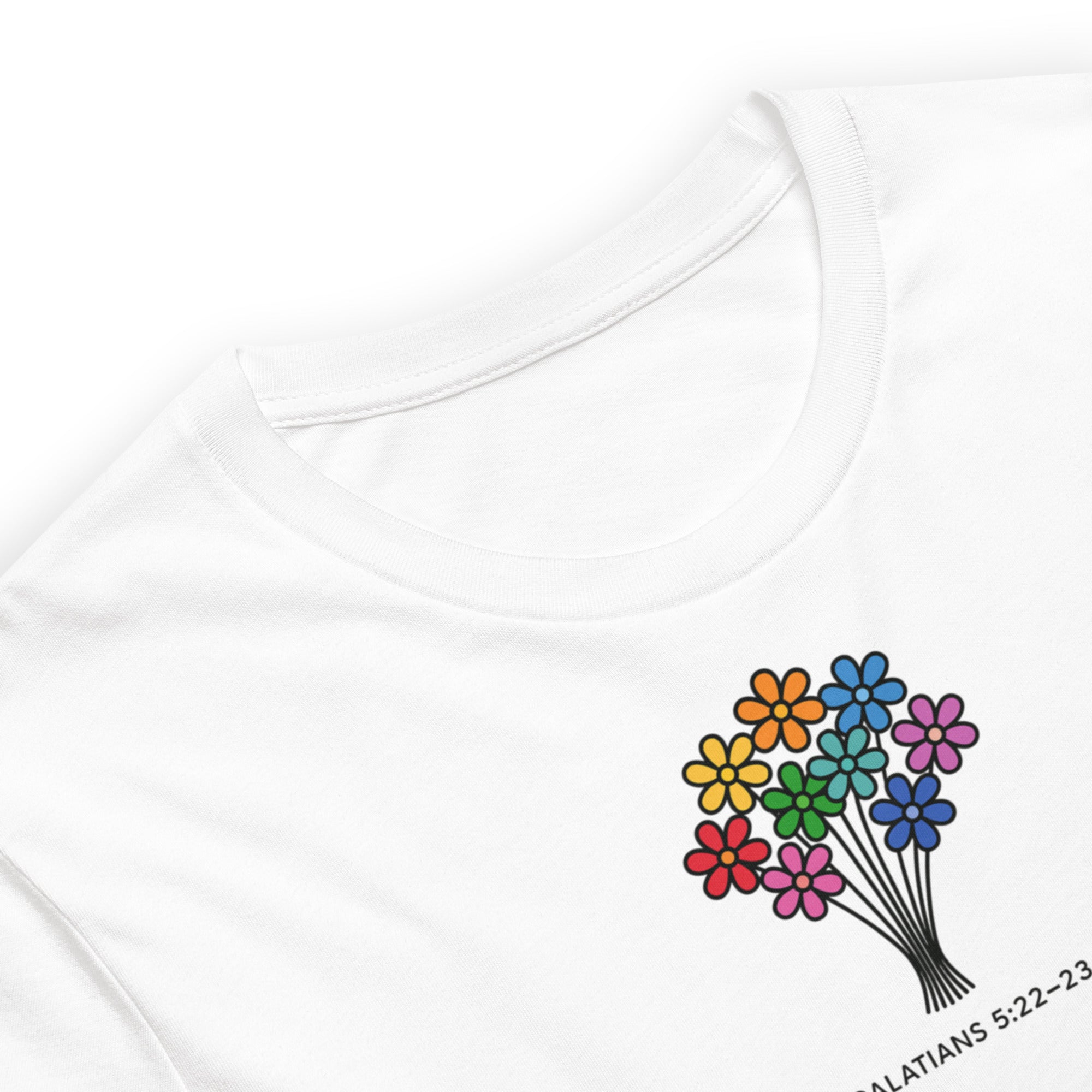 Galatians 5:22–23 Fruit of the Spirit Minimalist Bible Verse Tee