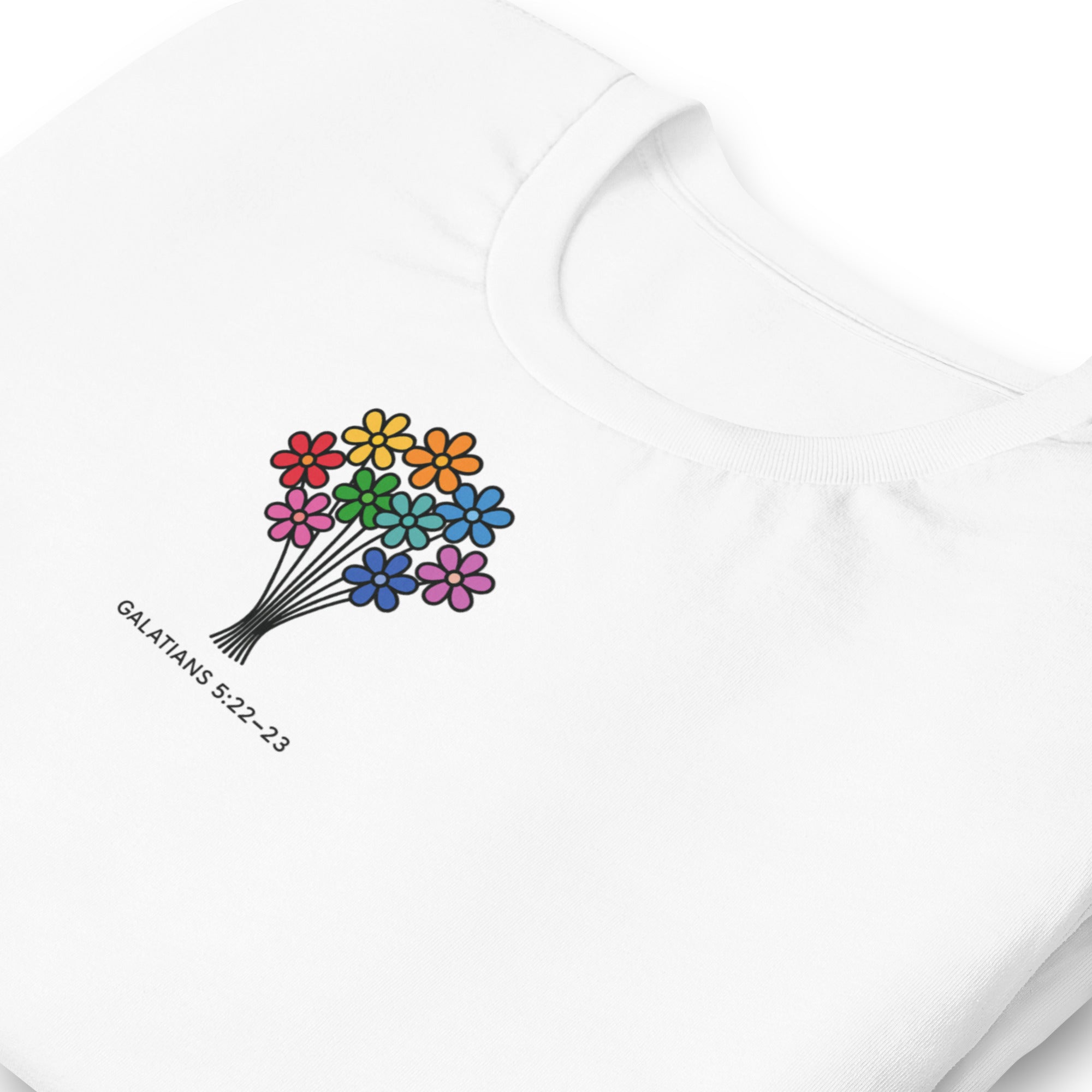 Galatians 5:22–23 Fruit of the Spirit Minimalist Bible Verse Tee