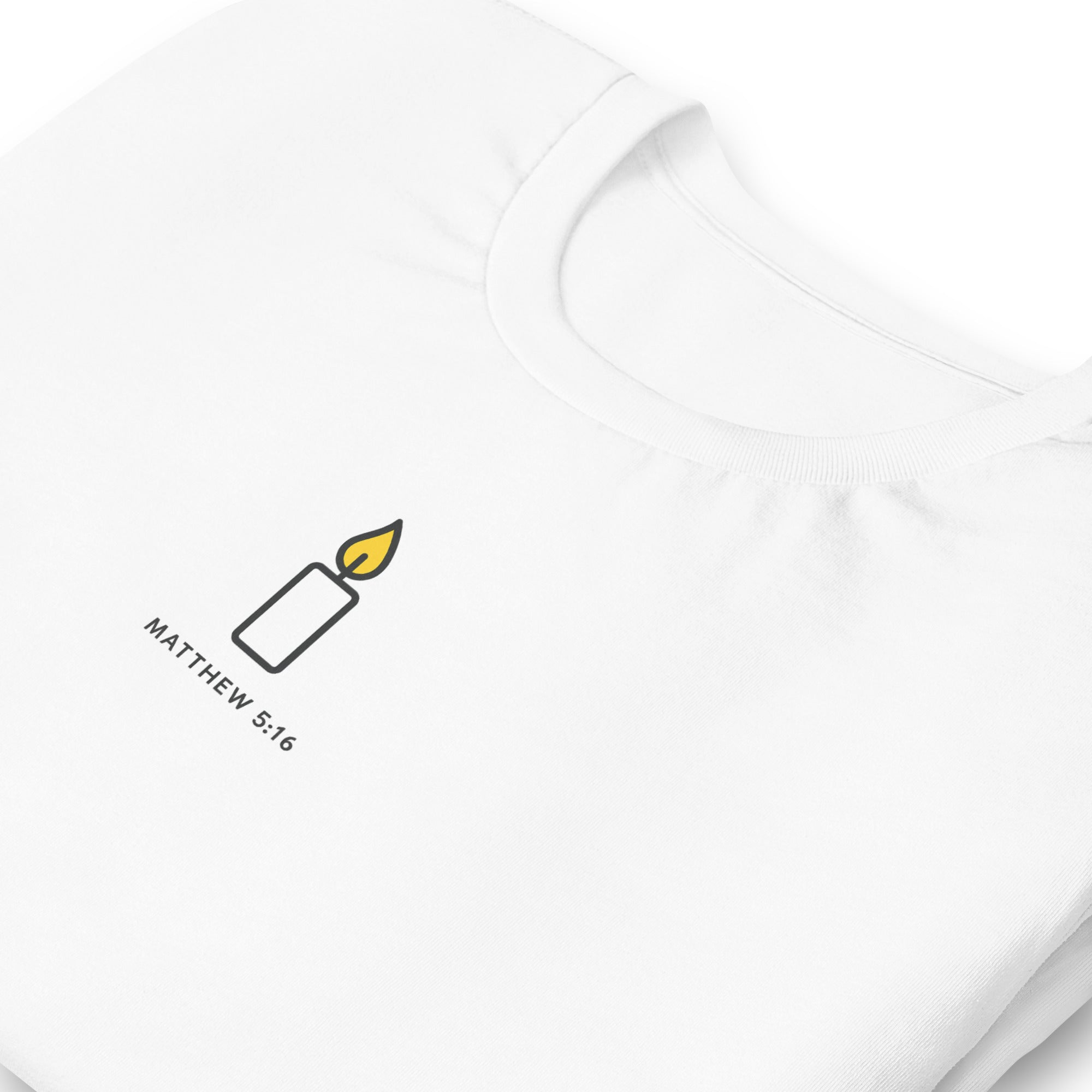 Matthew 5:16 Minimalist Graphic Tee - Unisex