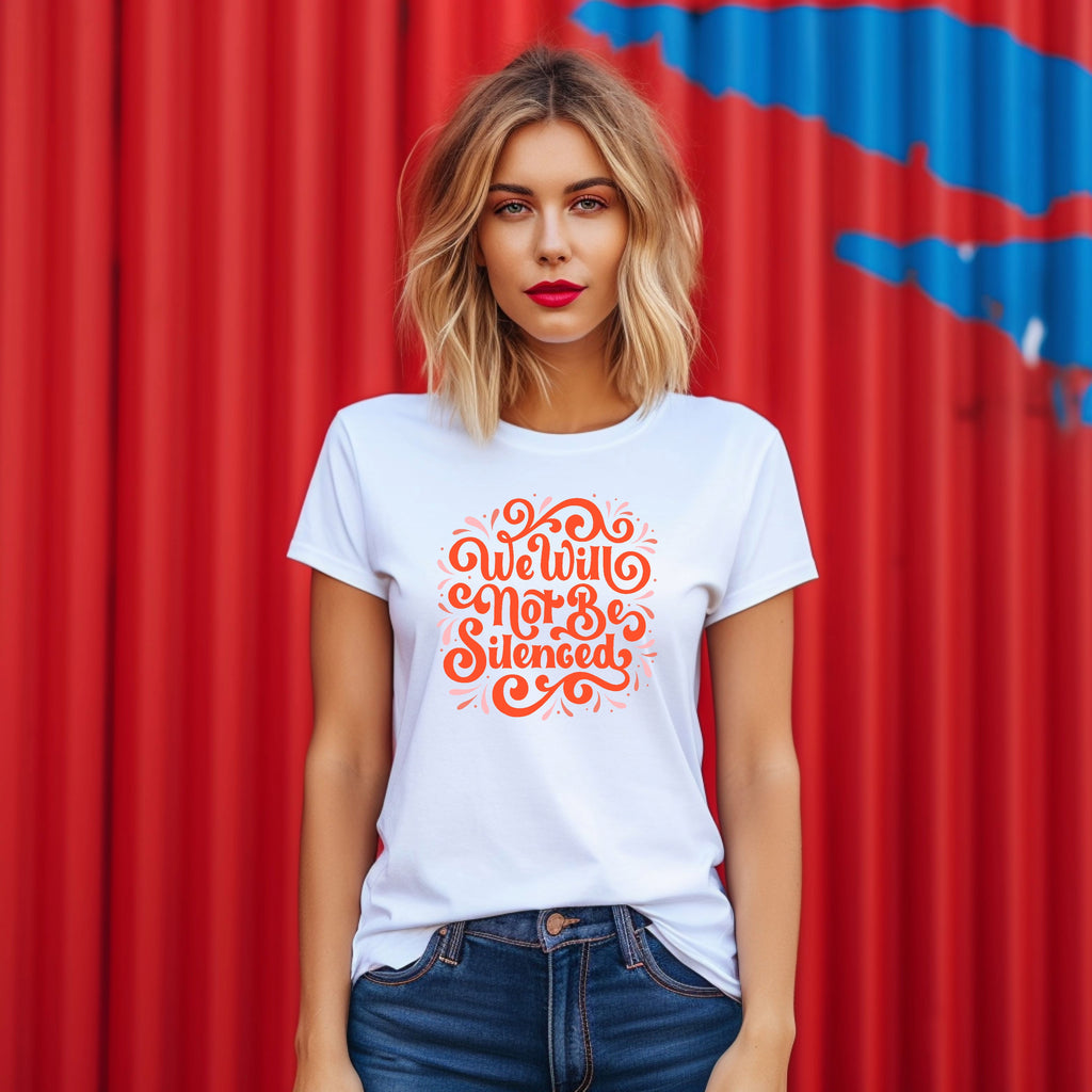 *NEW - We Will Not Be Silenced Women's Graphic Tee