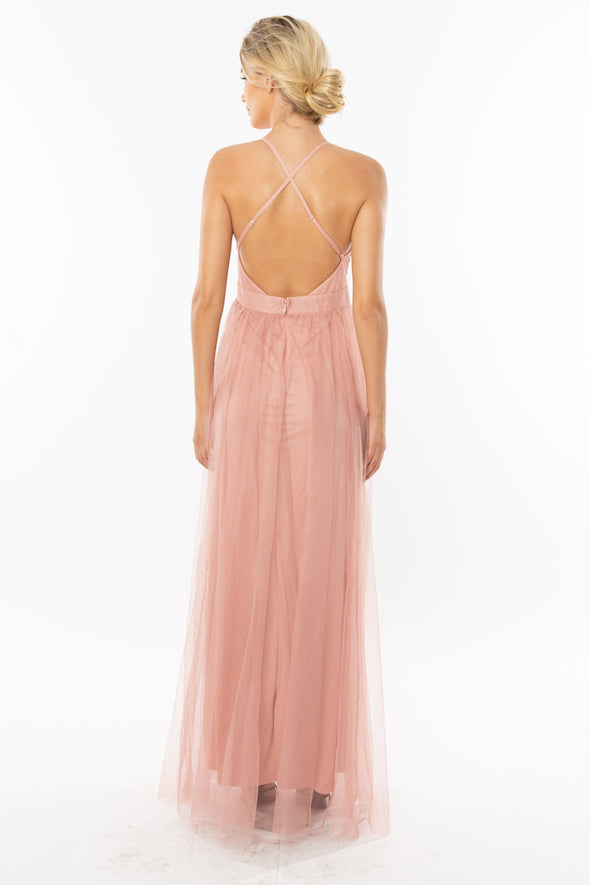 Pink Maxi Dress Skylar Yoo Pink Maxi Dress Skylar Yoo