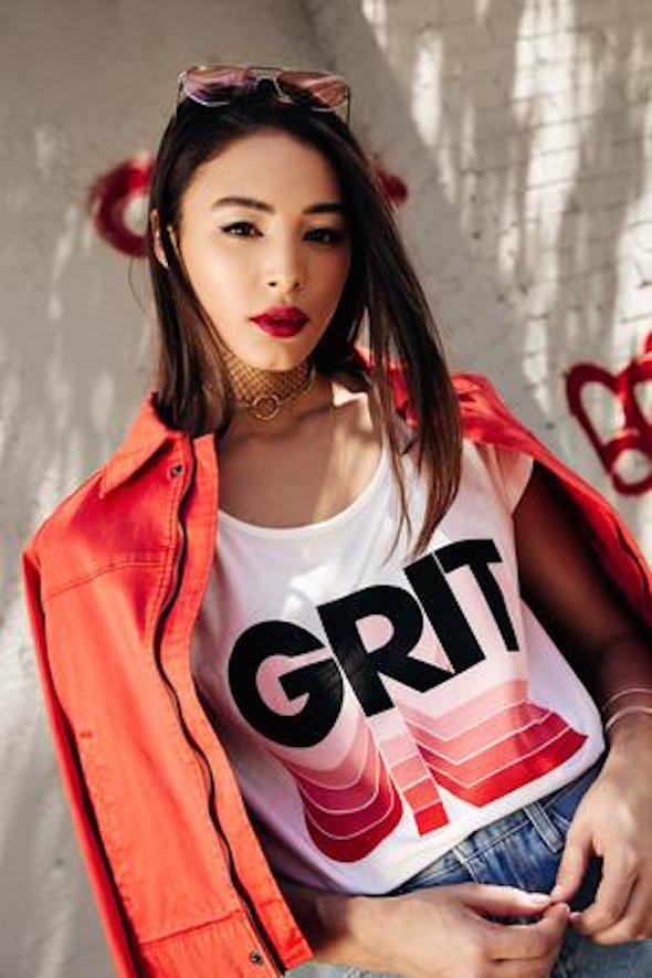 Grit Women's Graphic Tee - White