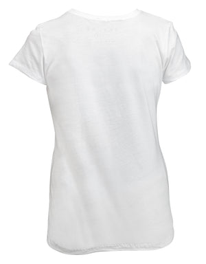 Girls to the Front Youth Graphic Tee - White